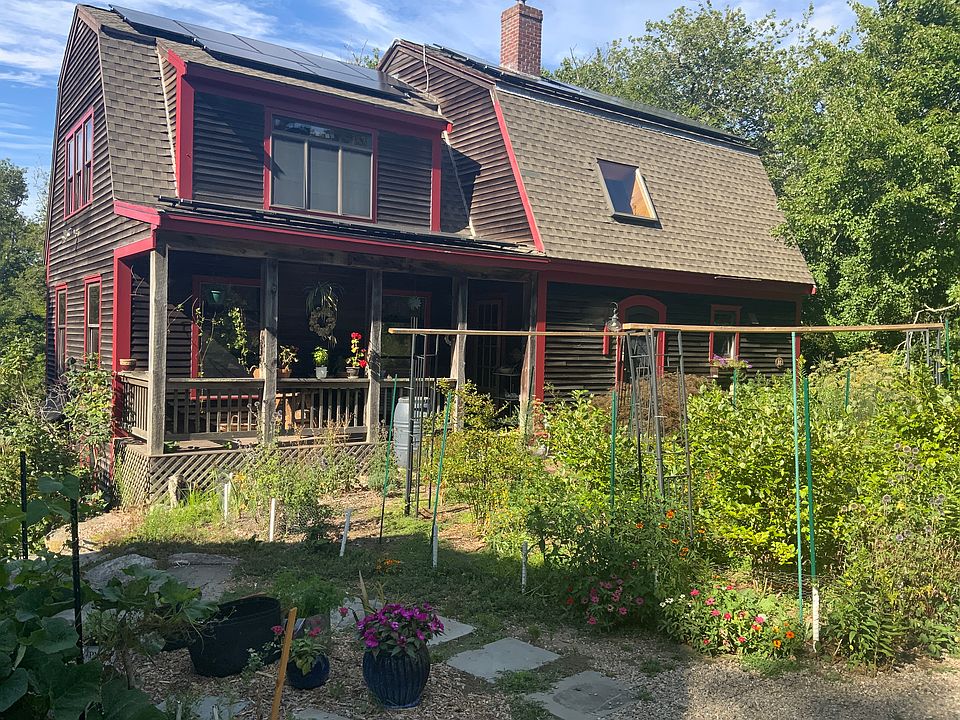 Front of the house. The basement is underneath these two floors.