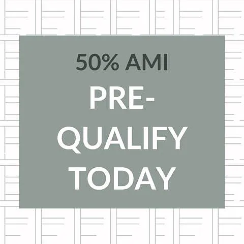 Floor plan Studio | AFF - 50% AMI