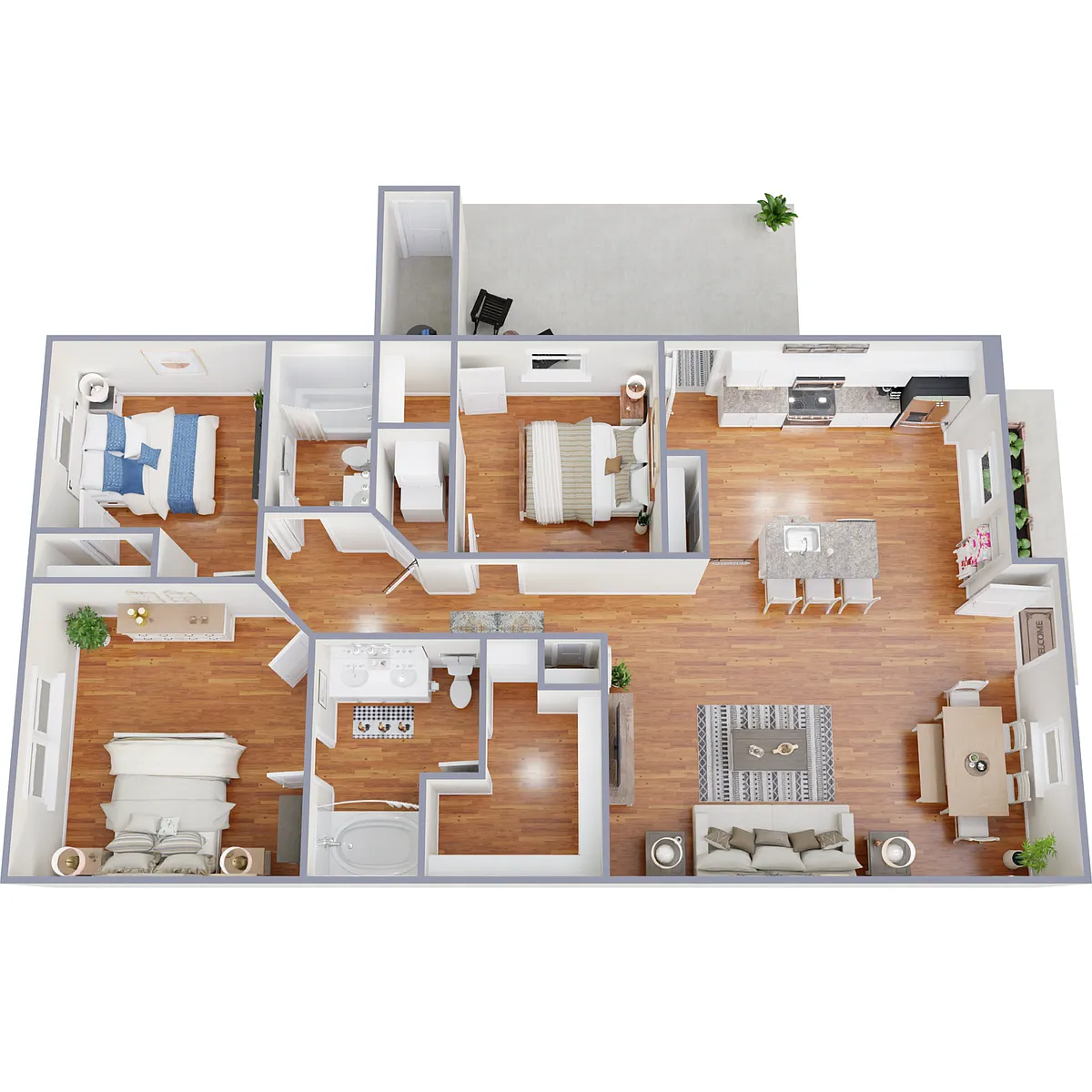 Floor plan The Callaway