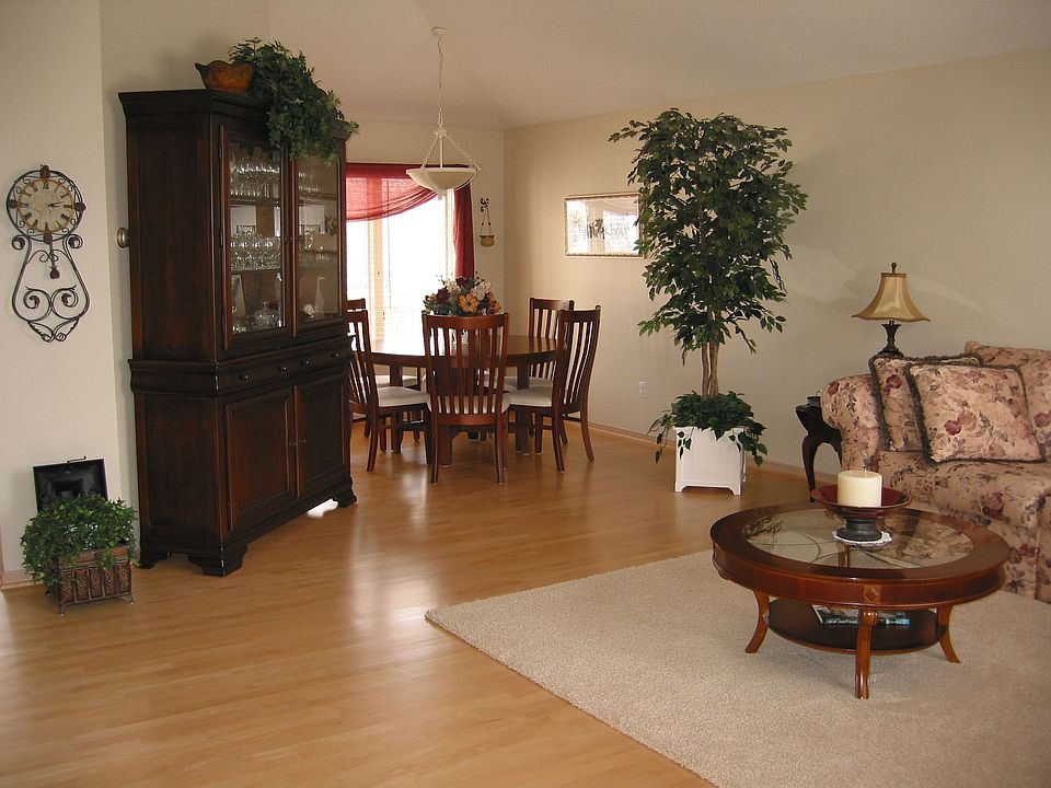 Living and dining rooms