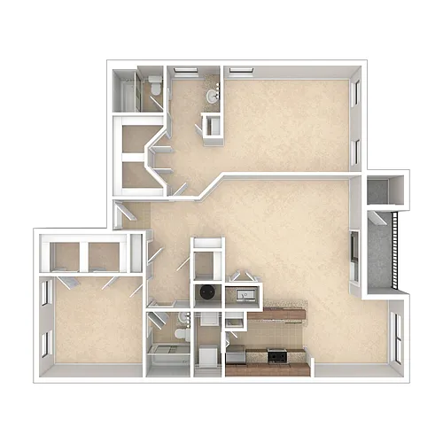 Floor plan Palais