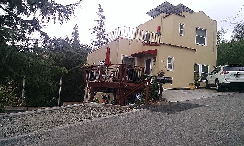 Front - Unit A Entry & Deck