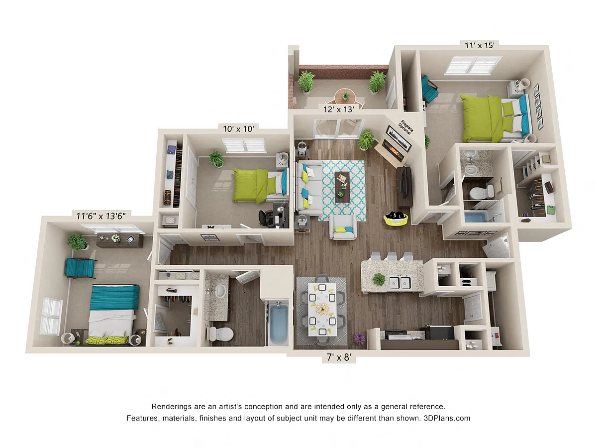 Floor plan Guilford