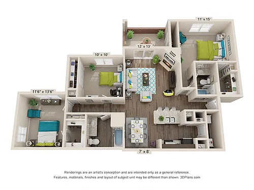 Floor plan Guilford