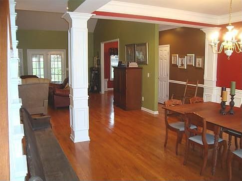 Entry with Hardwood Floors