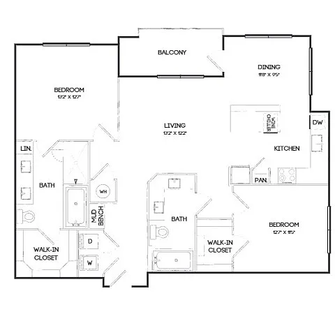 Floor plan B2A