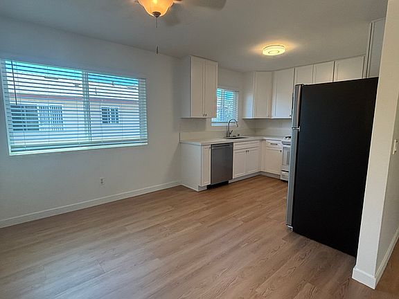 Formal dining area next to the kitchen.