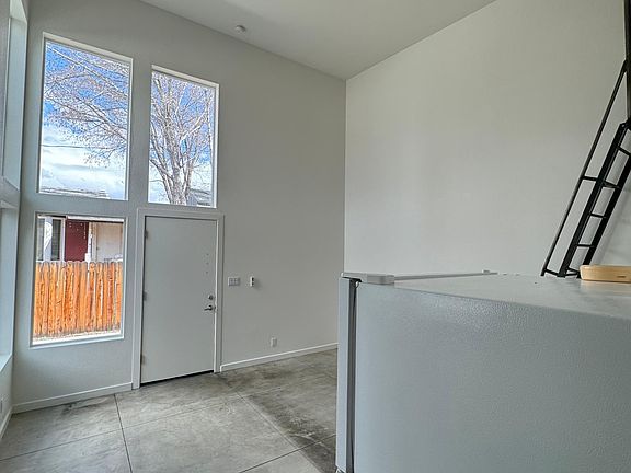 interior view of front door