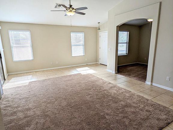 View of office/den from dining area