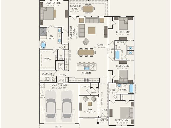 First Floor 4 br 3 ba