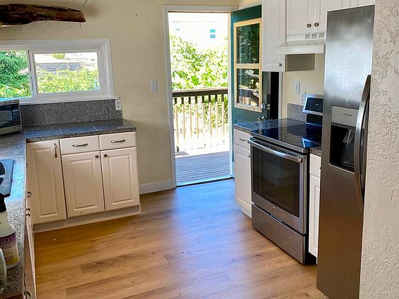 Upstairs kitchen.