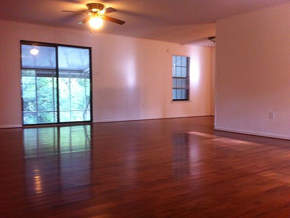 Living room to back yard