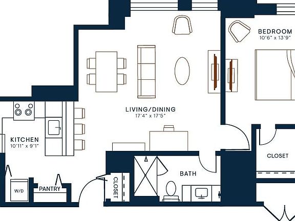 3rd image of 2313 N Lincoln Park W #417