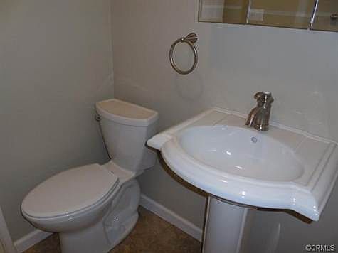 New bathroom fixtures