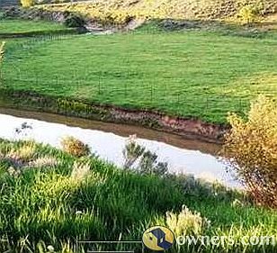 View from the House deck of Elkhead River