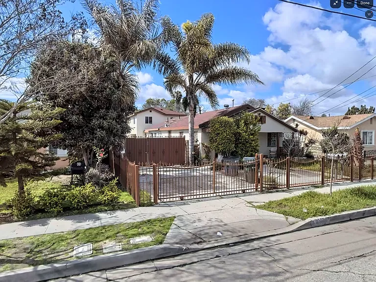 Street View from Apple Maps. The Google Maps Street View imagery is 10 years out of date.