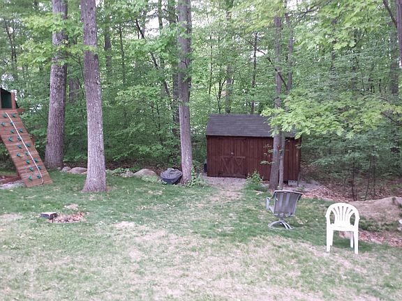 Back yard - shed