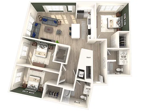 Floor plan C3