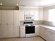 New cabinets, floor, paint