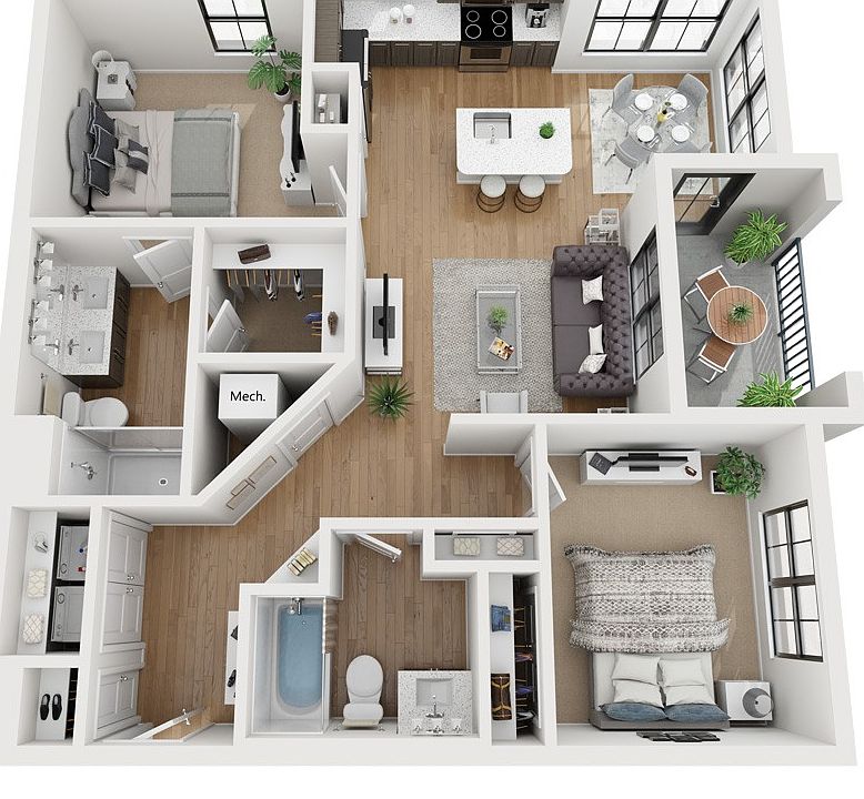 2nd image of 610 E Wells Branch Pkwy #3201