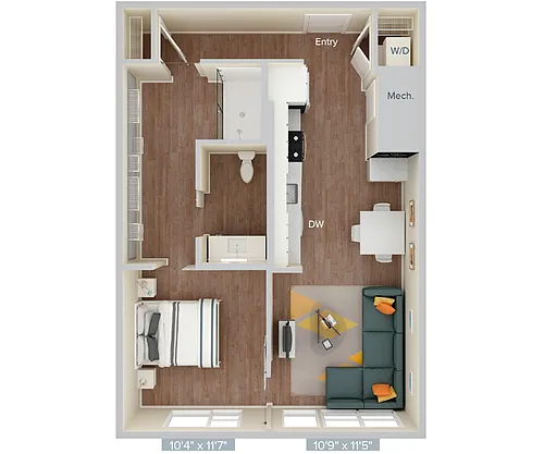 Floor plan AM08-703