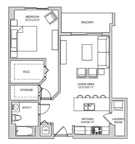 Floor plan A3s