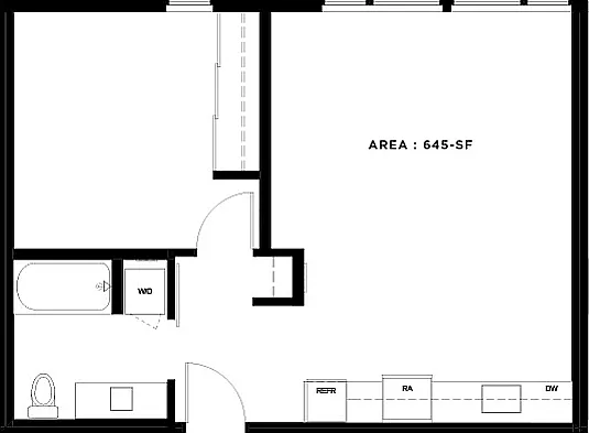 1 Bed, 1 Bath - Apt G 1 Bed, 1 Bath - Apt G