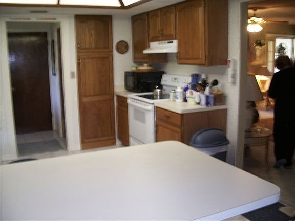 Kitchen with newer appliances