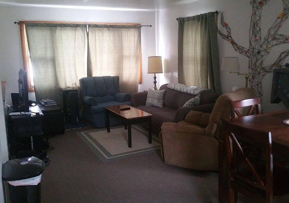Open floor plan living room
