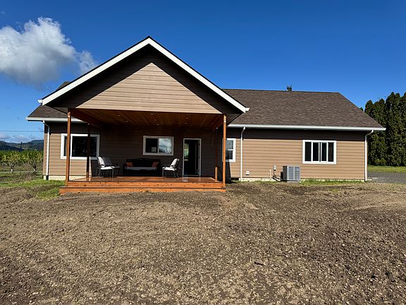 East side of the house