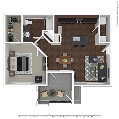 Floor plan The Concho