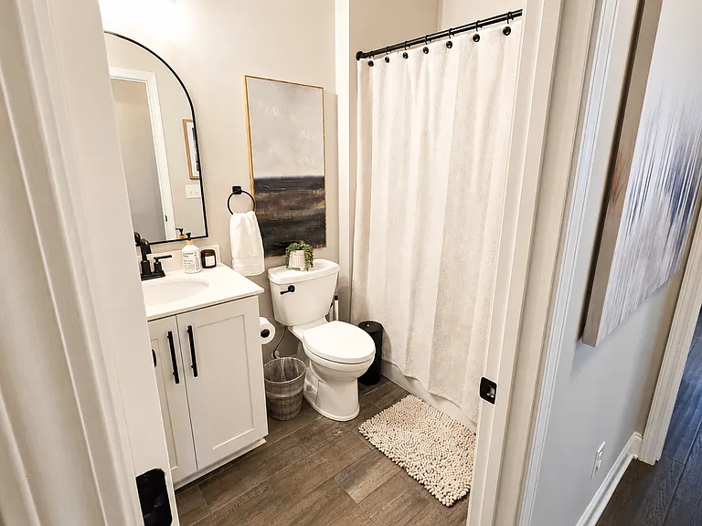First floor full bath