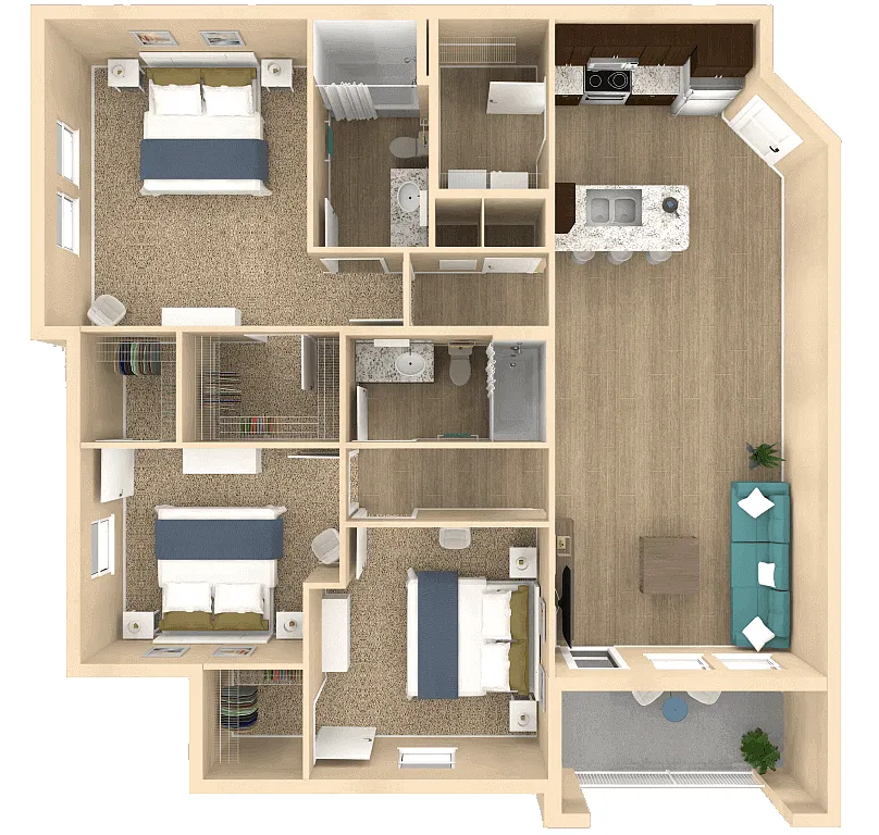 Floor plan Vista
