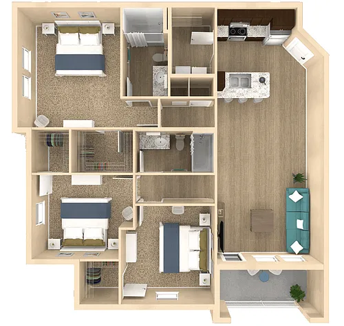 Floor plan Vista