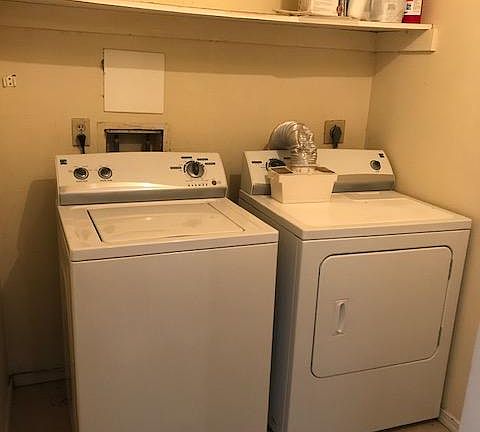 Washer and dryer
