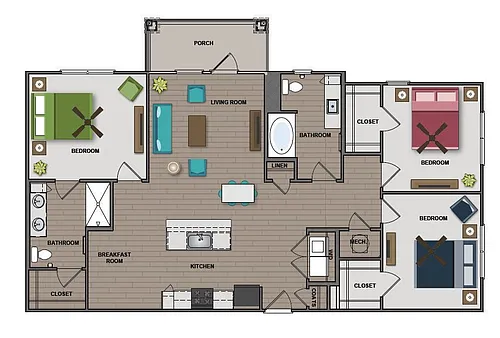 Floor plan Walker