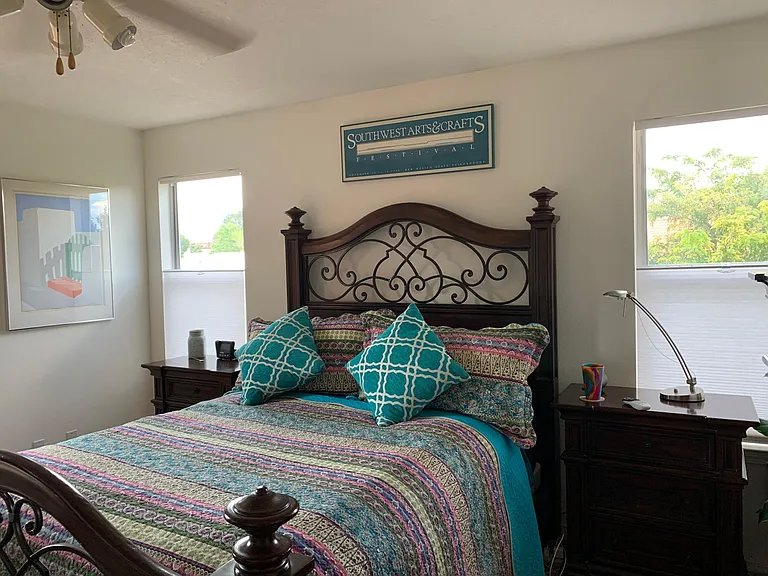 Another view of main bedroom