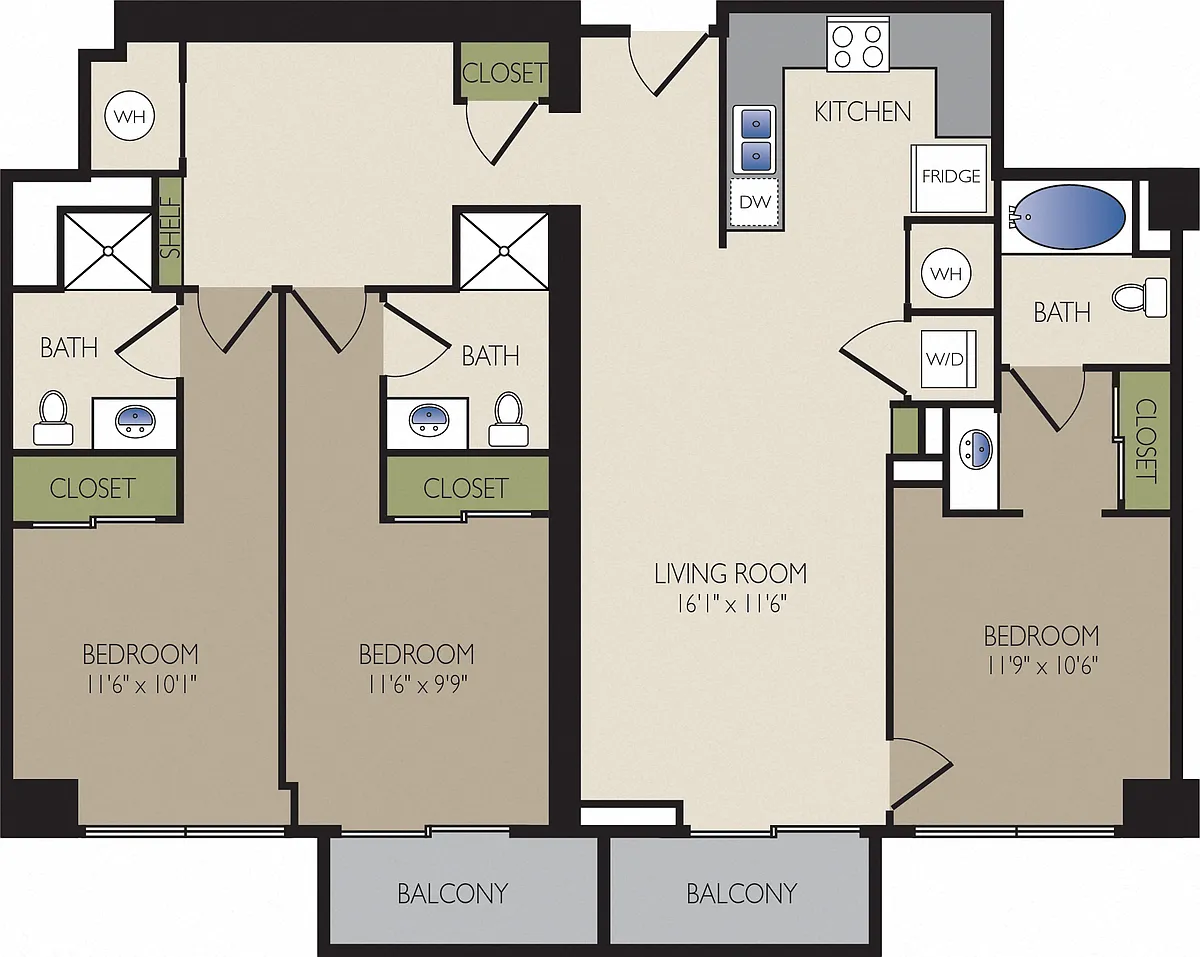 Floor plan C3