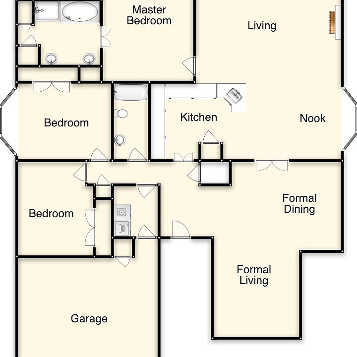 Floor plan sketch
