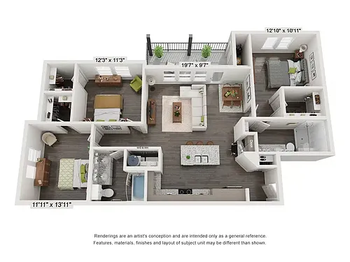 Floor plan C1