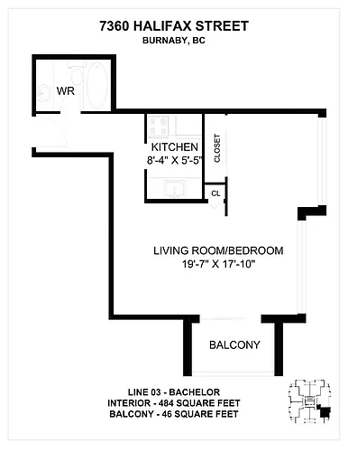Floor plan 1403