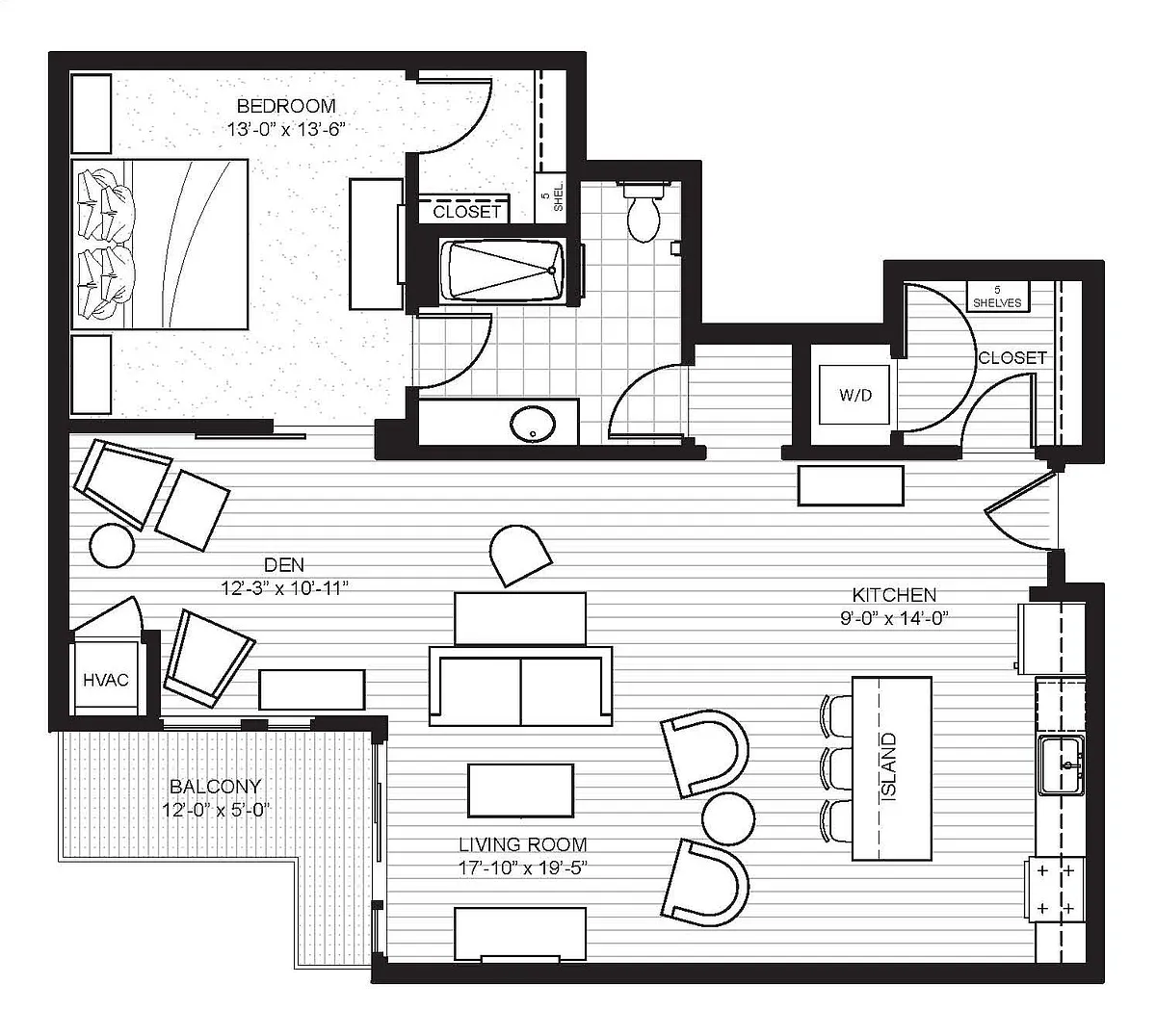 Floor plan Ellipse - Enlighten
