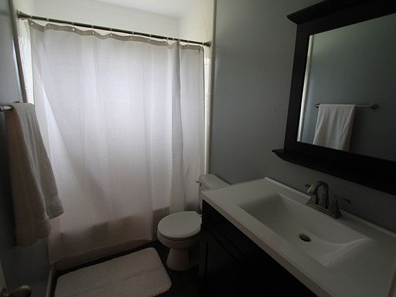 Remodeled guest bathroom