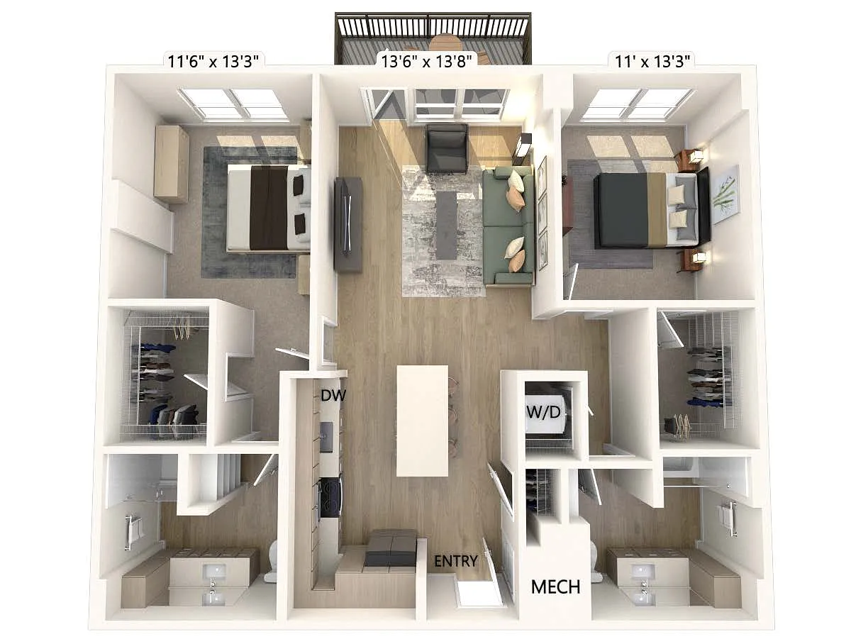 Floor plan B2-1194