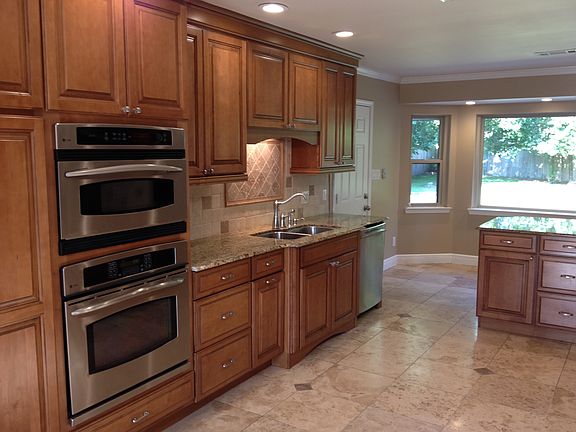 Kitchen with double oven