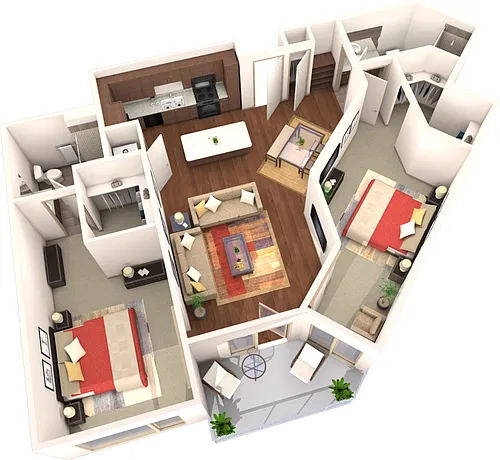 Floor plan Willson II