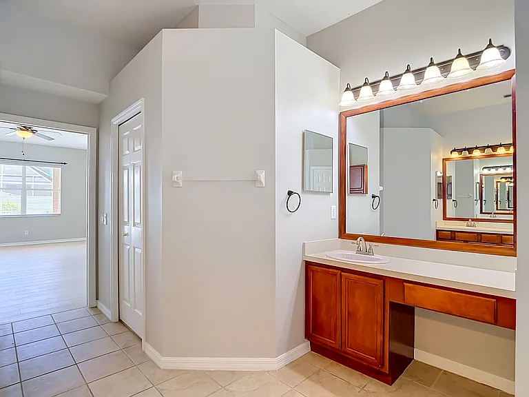 Primary bathroom one side