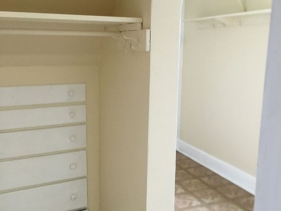 Walk-in closet first floor