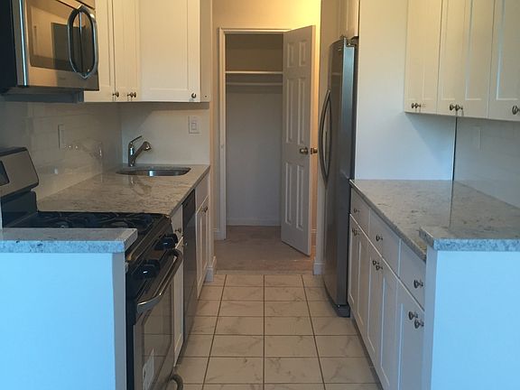Kitchen with granite countertops and new appliances
