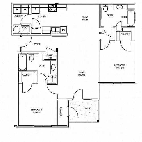 Floor plan Charleston